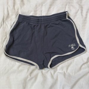 Brandy Melville John Galt Los Angeles Navy Shorts - One Size